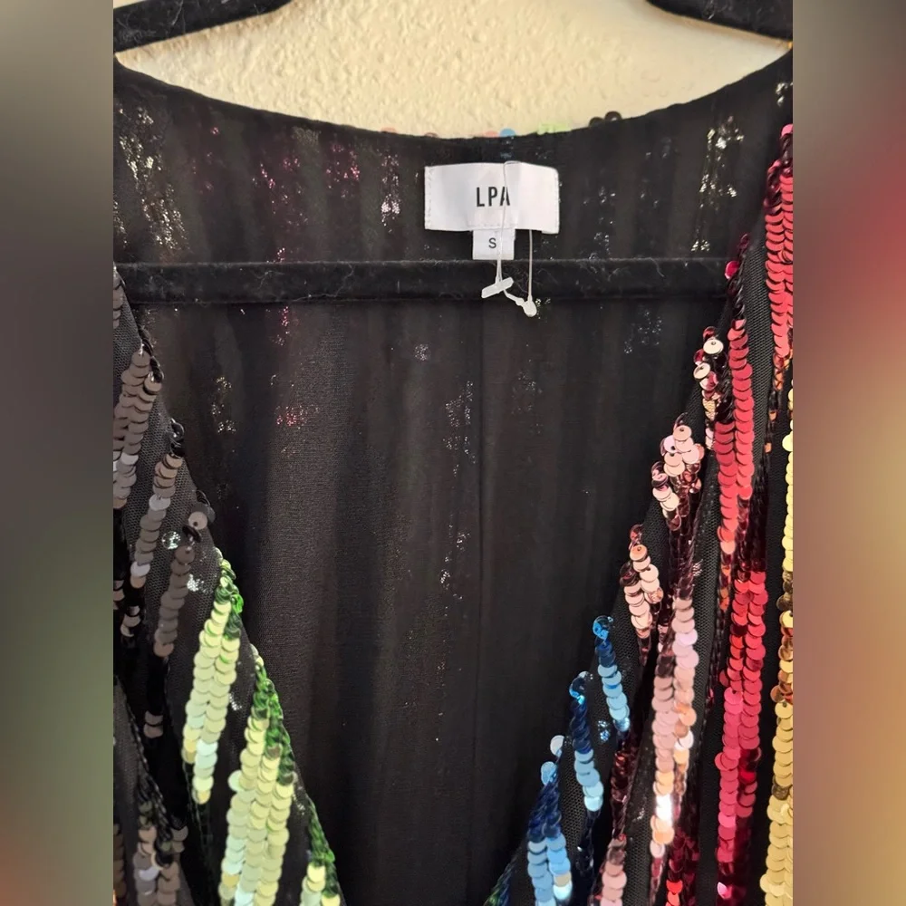 LPA x Revolve | NYE Set the Fireworks Sequin Dress - Size S - Picture 5 of 6